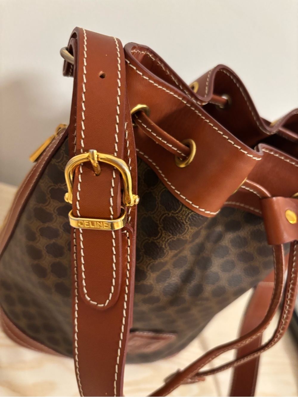 Céline Macadam bucket bag vintage - Picture 8 of 11